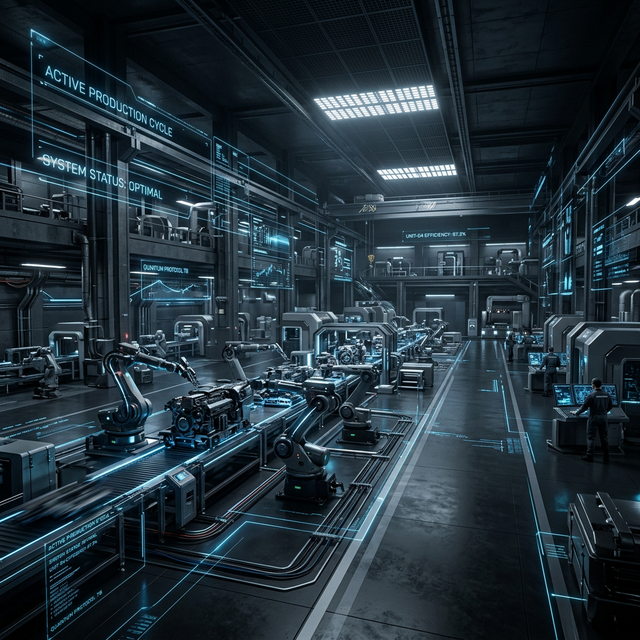 Modernized Industrial Background